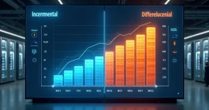 Backup incremental versus diferencial: o que muda na prática?
