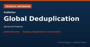 Whitepaper — PodHeitor Global Deduplication