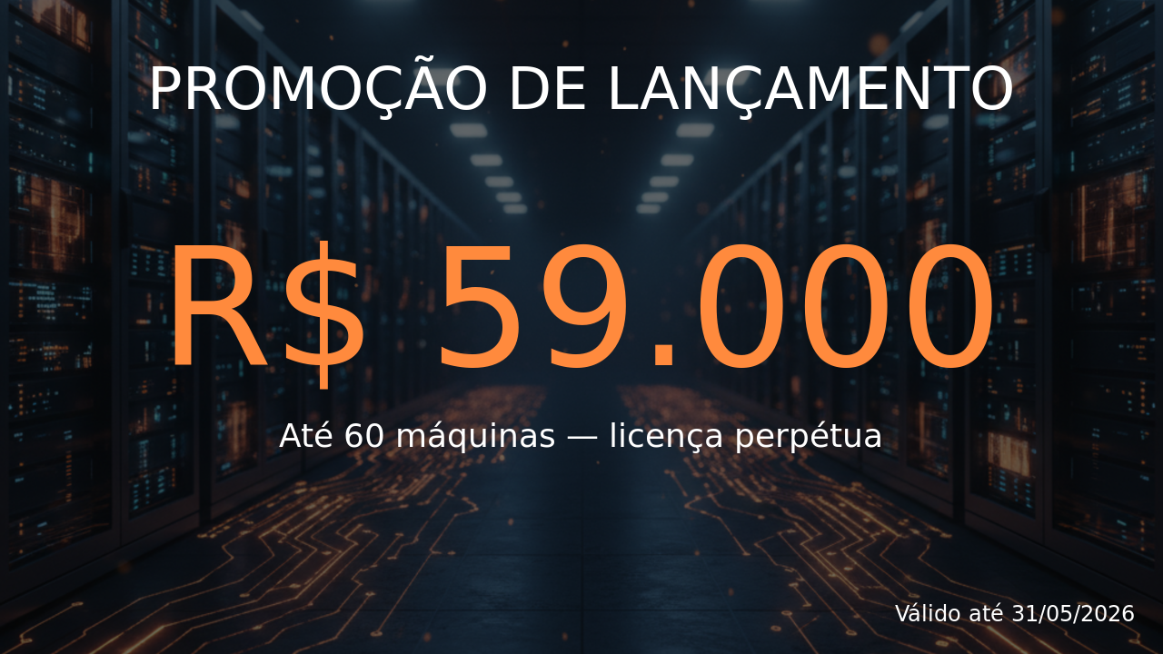 Promoção de Lançamento — Sistema PodHeitor de Backup, Replicação e Conversão